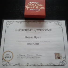 Hot MAMA Certificate of Welcome