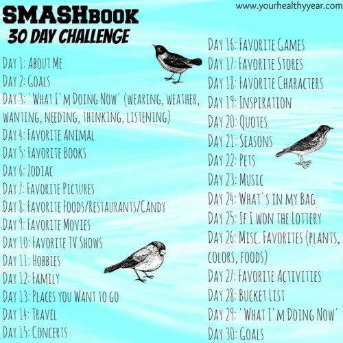 SMASHBook 30 Day Challenge
