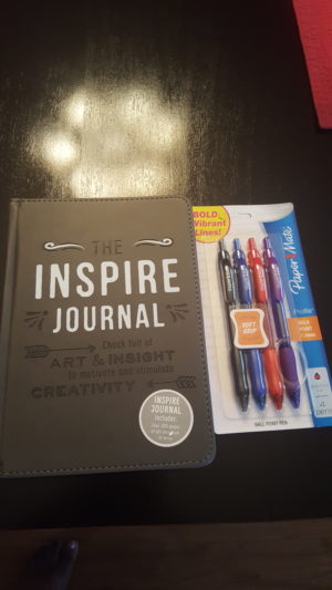 The Inspire Journal and Colorful Pens -- Reese Ryan VIP #ReaderGiveaway