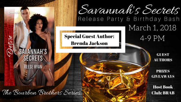 SAVANNAH'S SECRETS Release Day Facebook Party